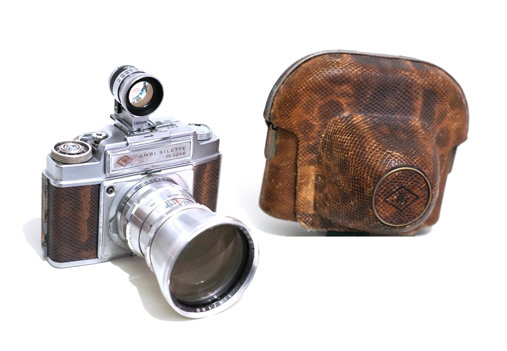 Agfa Ambi Silette De Luxe 1957 Snakeskin