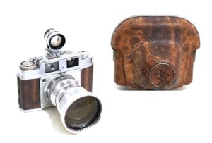 Agfa Ambi Silette De Luxe 1957 Snakeskin